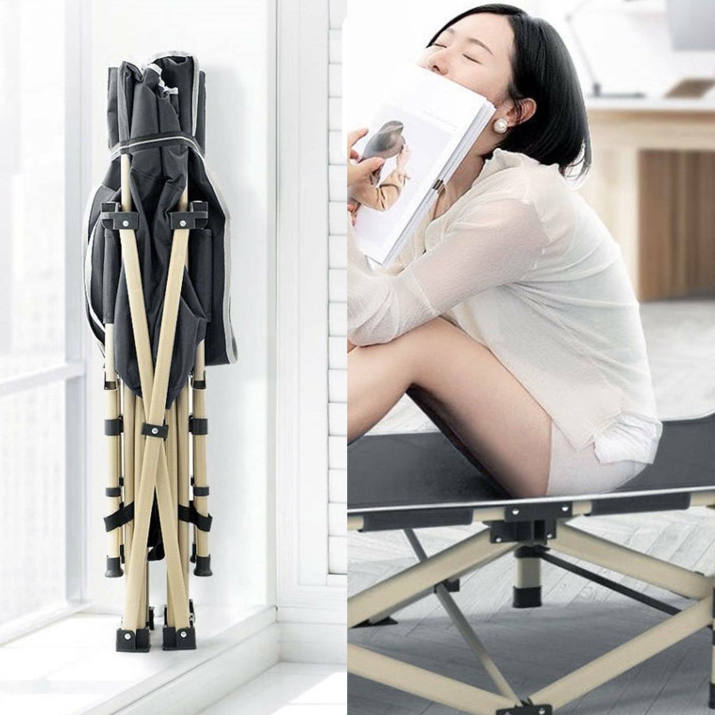 Lightweight Foldable Travel Outdoor  Bed