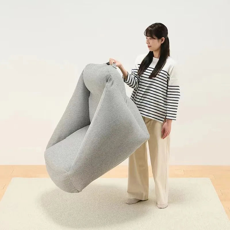 Modern Simple Living Room Inflatable Sofa Portable Detachable Washable Comfortable Lazy Sofa Luxury Creative Home Decoration