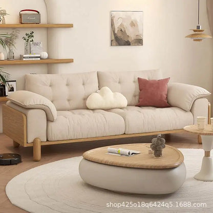 Lounge Designer Living Room Sofas Outdoor Lazy Minimalist Sofas Reclinable Floor Gaming Luxury Modern Wood Divano Furniture