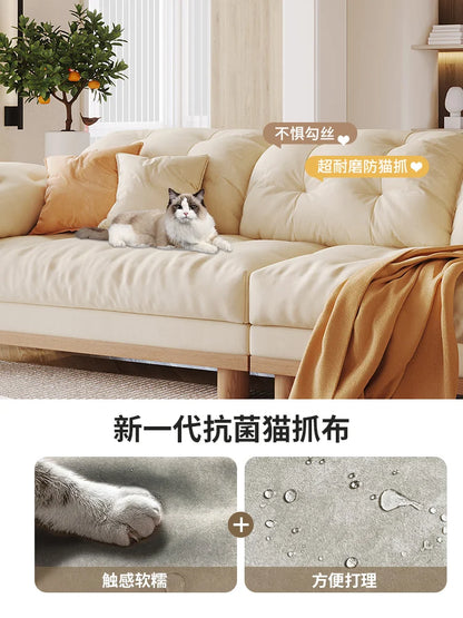 Lounge Designer Living Room Sofas Outdoor Lazy Minimalist Sofas Reclinable Floor Gaming Luxury Modern Wood Divano Furniture