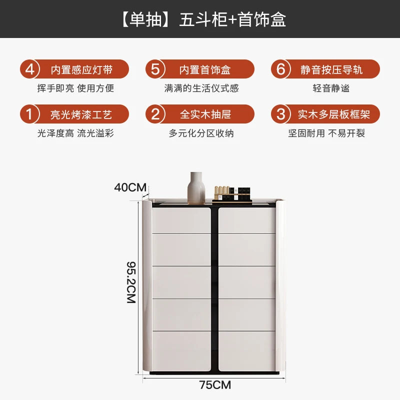 Modern Delicacy Living Room Cabinets Luxury Elegant Beauty Trendy Storage Cabinet Space Saving Woonkamer Kasten Home Furniture