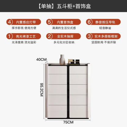 Modern Delicacy Living Room Cabinets Luxury Elegant Beauty Trendy Storage Cabinet Space Saving Woonkamer Kasten Home Furniture