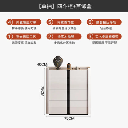 Modern Delicacy Living Room Cabinets Luxury Elegant Beauty Trendy Storage Cabinet Space Saving Woonkamer Kasten Home Furniture