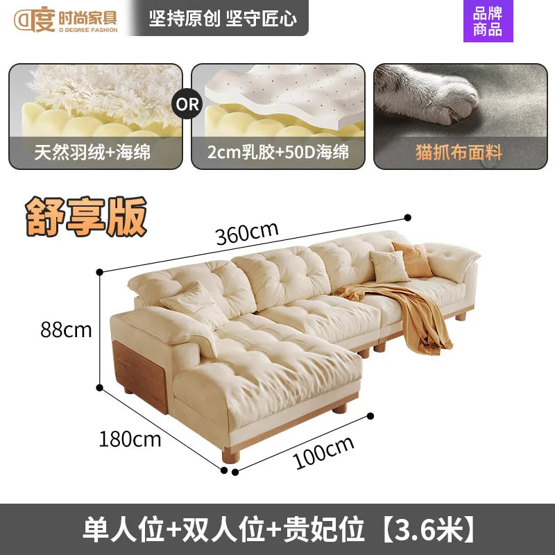 Lounge Designer Living Room Sofas Outdoor Lazy Minimalist Sofas Reclinable Floor Gaming Luxury Modern Wood Divano Furniture