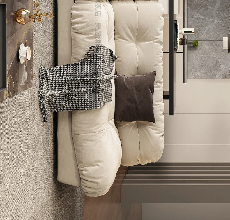 Modern Living Room Sofas Bed Luxury Background Lounge Nordic Style Sofas Cloud Design Lazy Canape Salon De Luxe Home Furniture