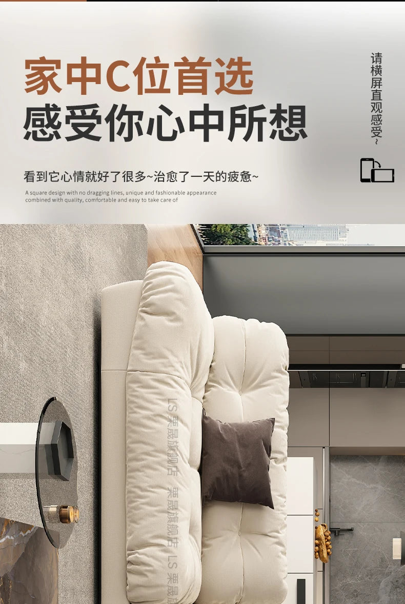 Modern Living Room Sofas Bed Luxury Background Lounge Nordic Style Sofas Cloud Design Lazy Canape Salon De Luxe Home Furniture