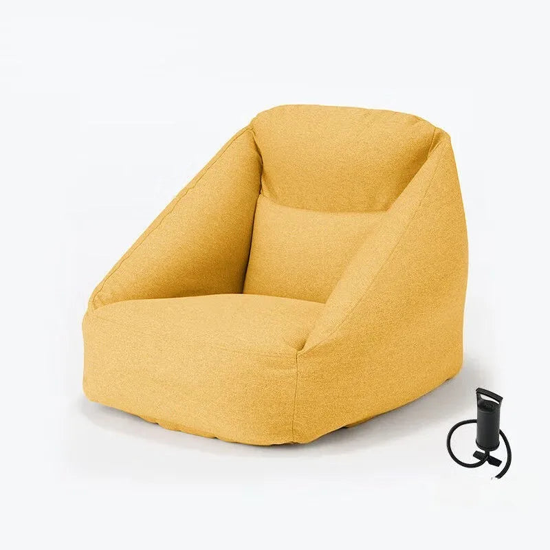 Modern Simple Living Room Inflatable Sofa Portable Detachable Washable Comfortable Lazy Sofa Luxury Creative Home Decoration