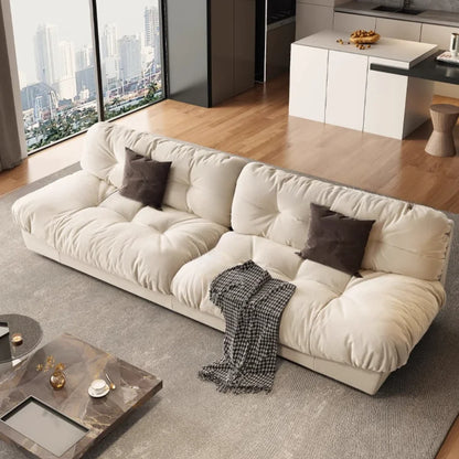 Modern Living Room Sofas Bed Luxury Background Lounge Nordic Style Sofas Cloud Design Lazy Canape Salon De Luxe Home Furniture