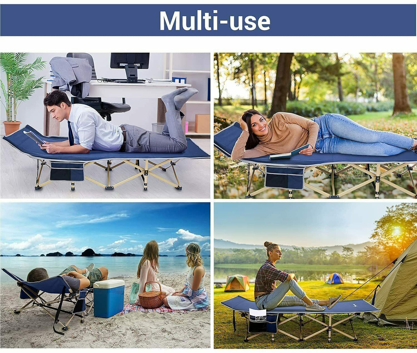 Lightweight Foldable Travel Outdoor  Bed